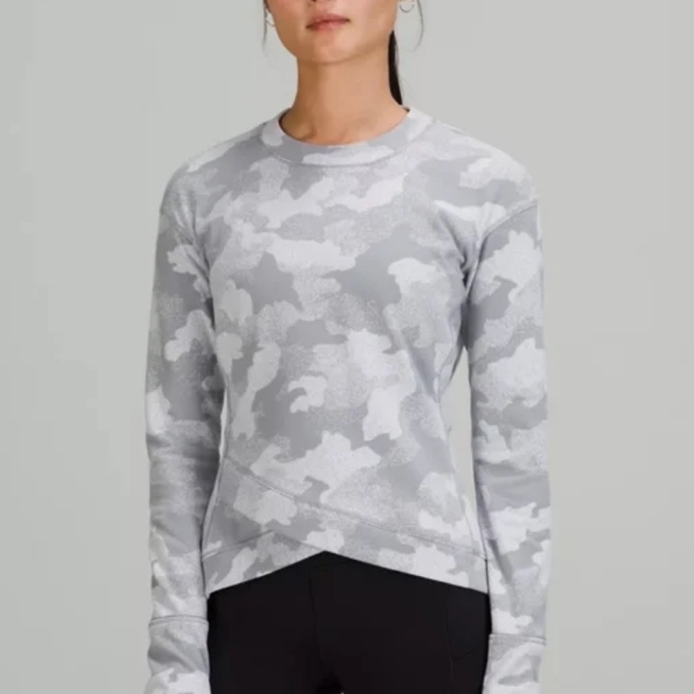 Lululemon Gray Speckled Top